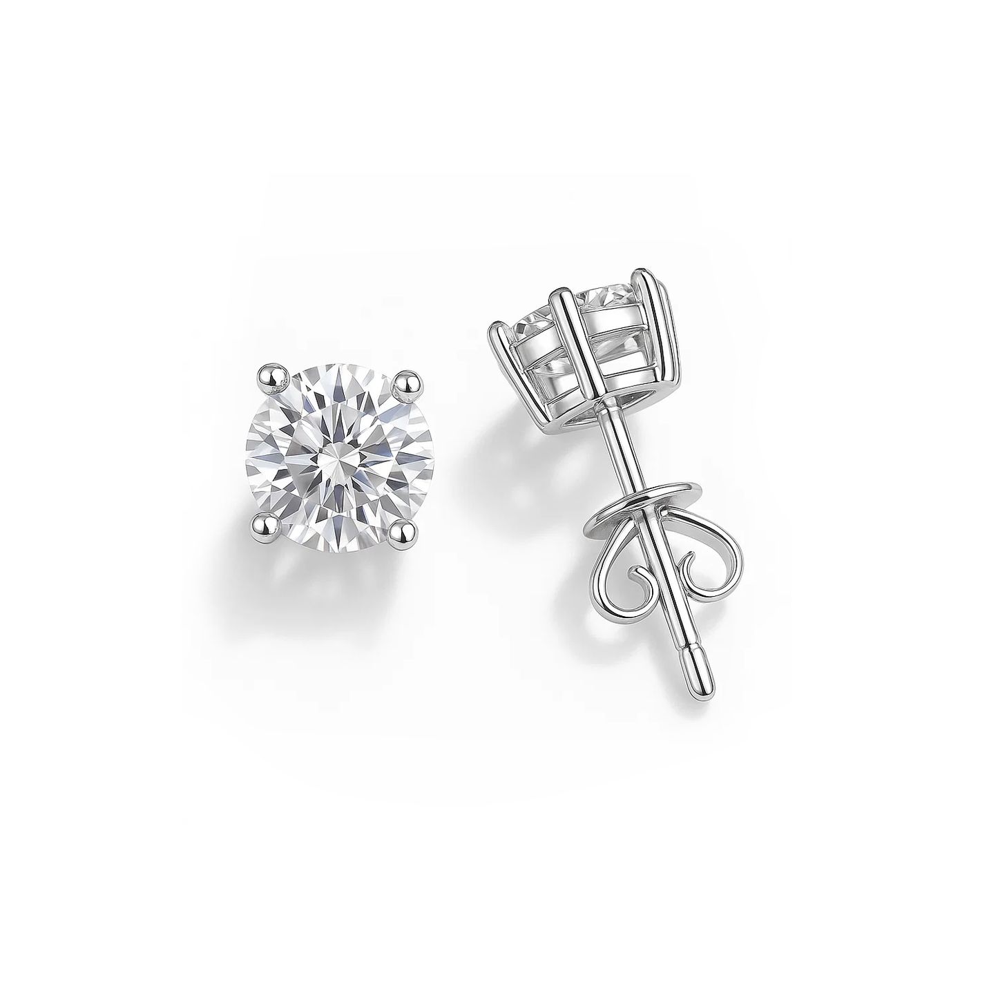 Silvia - Moissanite Örhängen